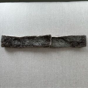 Silver Gray Beaded Belt